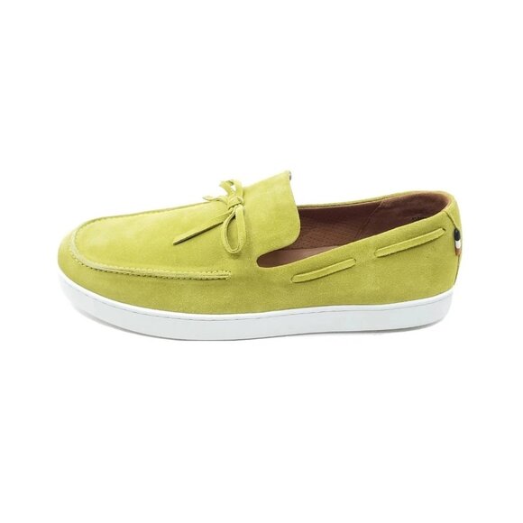 Allen Edmonds Santa Rosa Loafers Neon Green Suede Casual Slip-On Mens Size 13 D main image 8